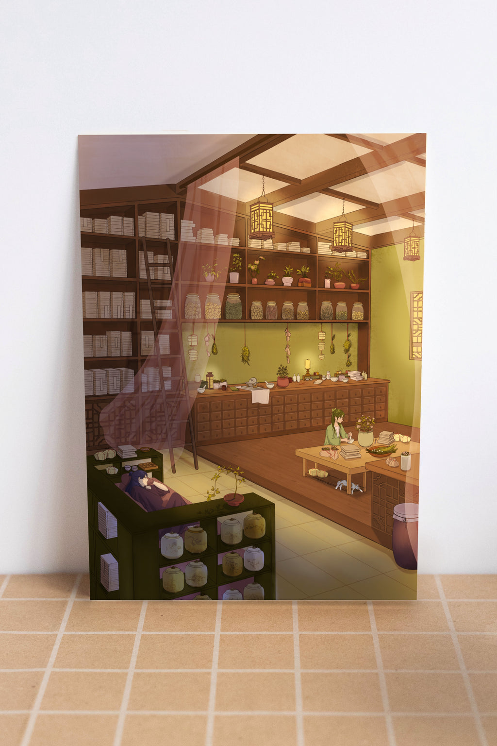 The Apothecary Mini Print