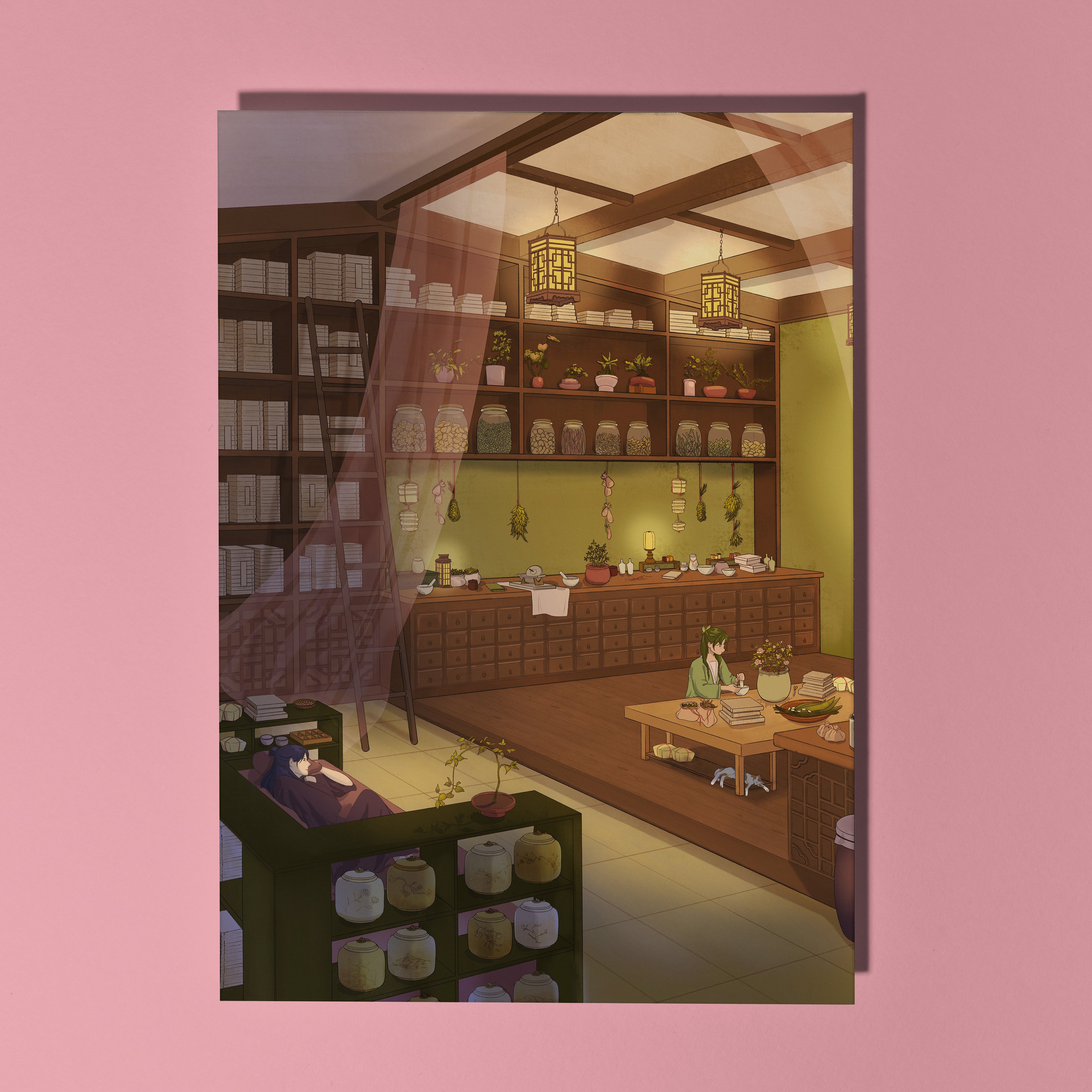 The Apothecary Mini Print