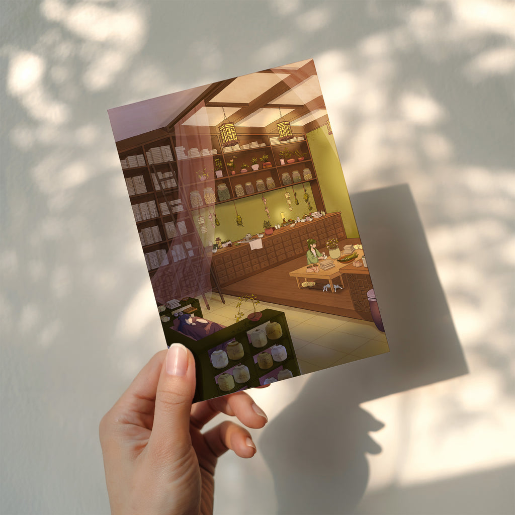 The Apothecary Mini Print