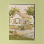 Cafe Cottage Mini Print