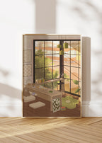 Cozy Study Corner Poster