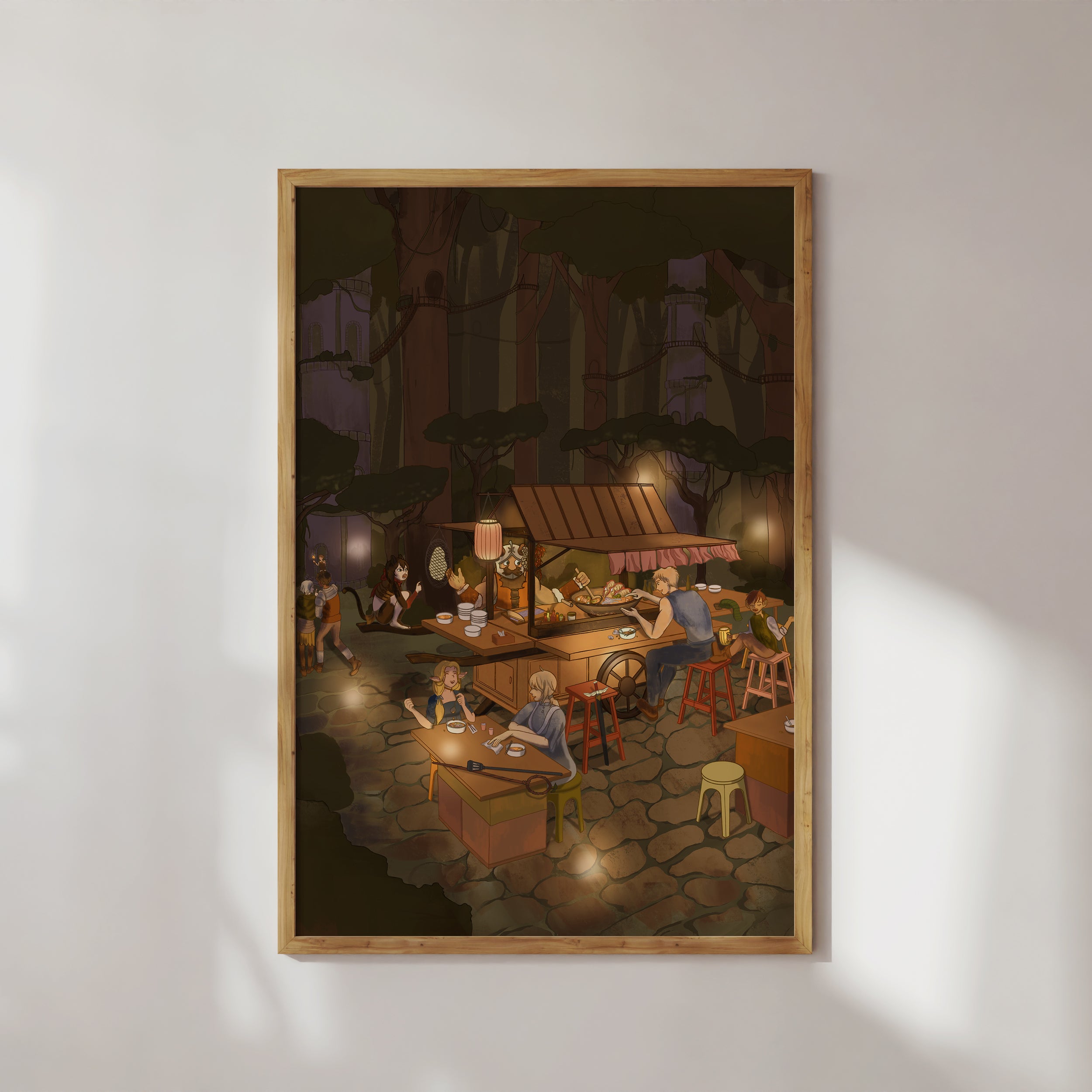 Delicious in Senshi's Stall Poster