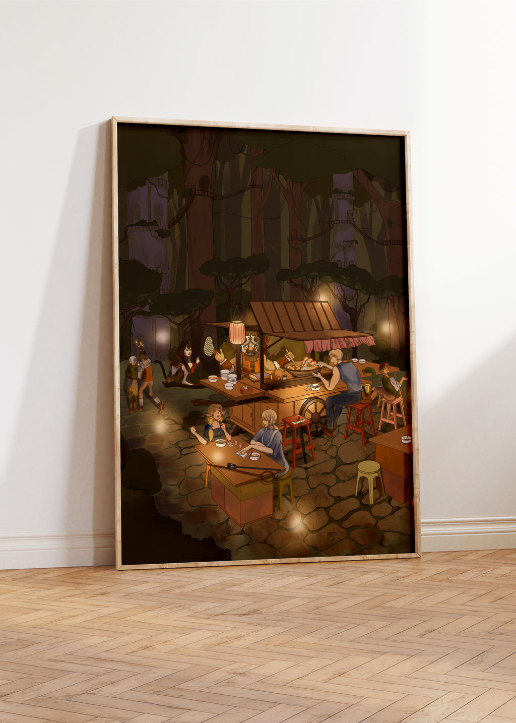 Delicious in Senshi's Stall Poster