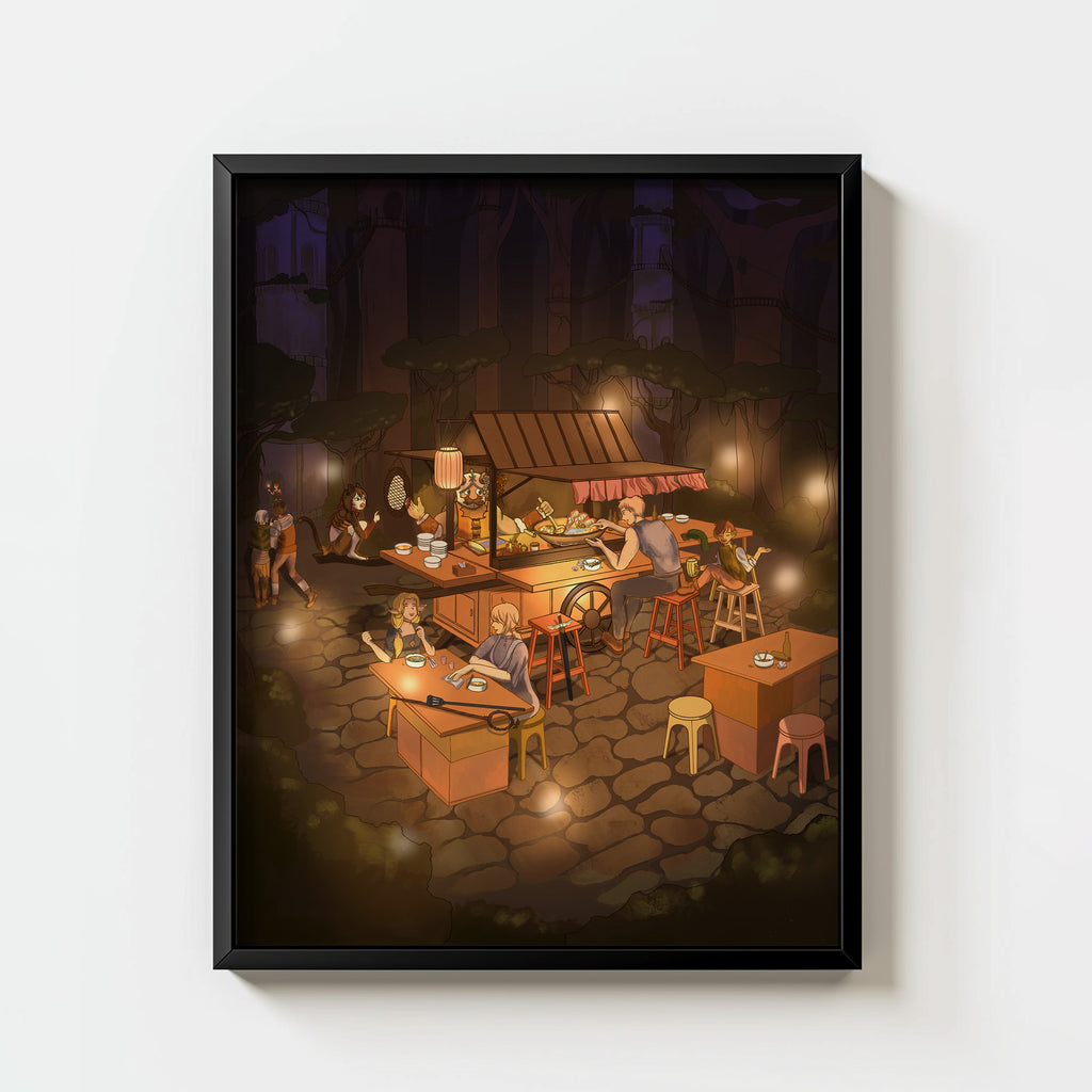 Delicious in Senshi's Stall Poster