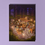 Delicious in Senshi's Stall Mini Print