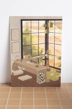 Cozy Study Corner Mini Print