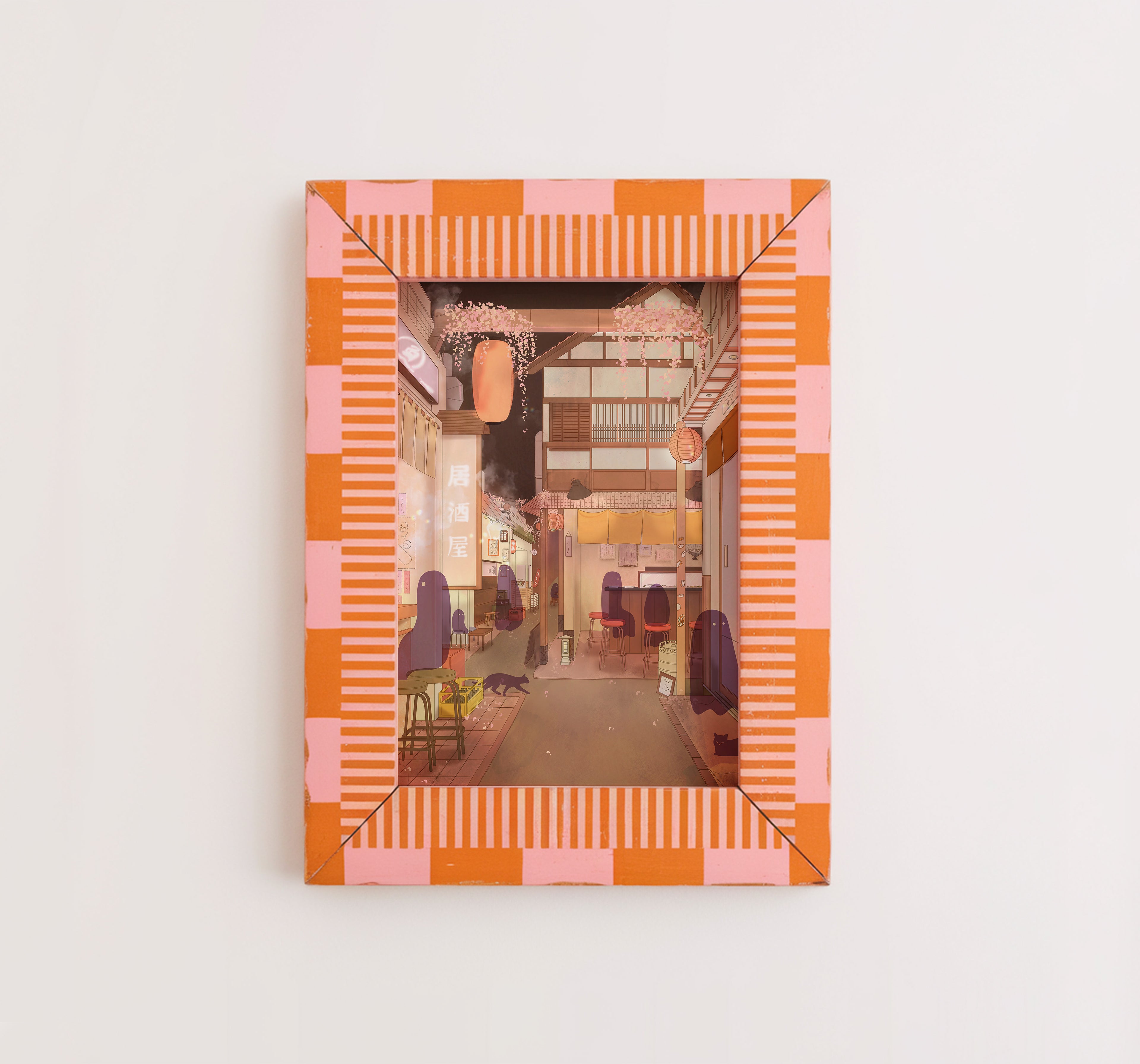 Ghostie Gai Mini Print