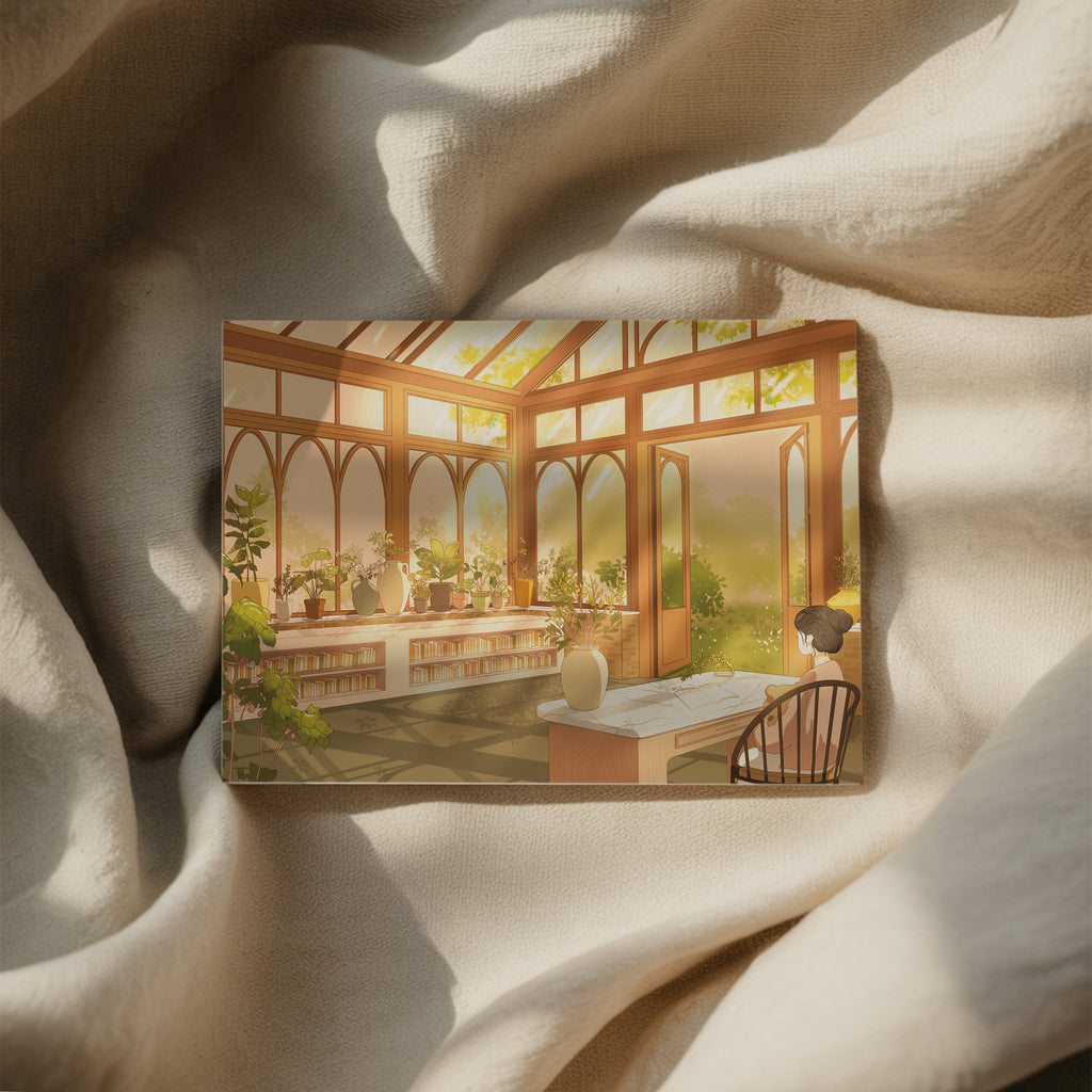 Greenhouse Study Mini Print