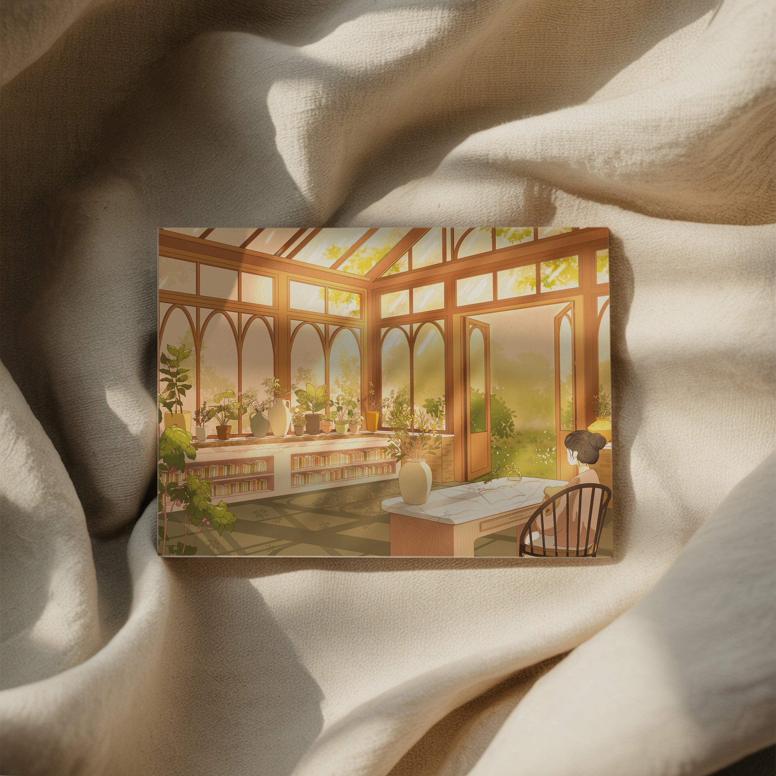 Greenhouse Study Mini Print