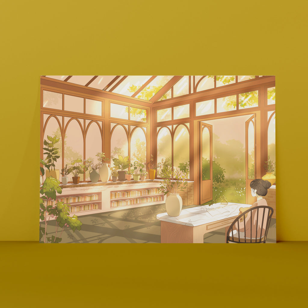 Greenhouse Study Mini Print