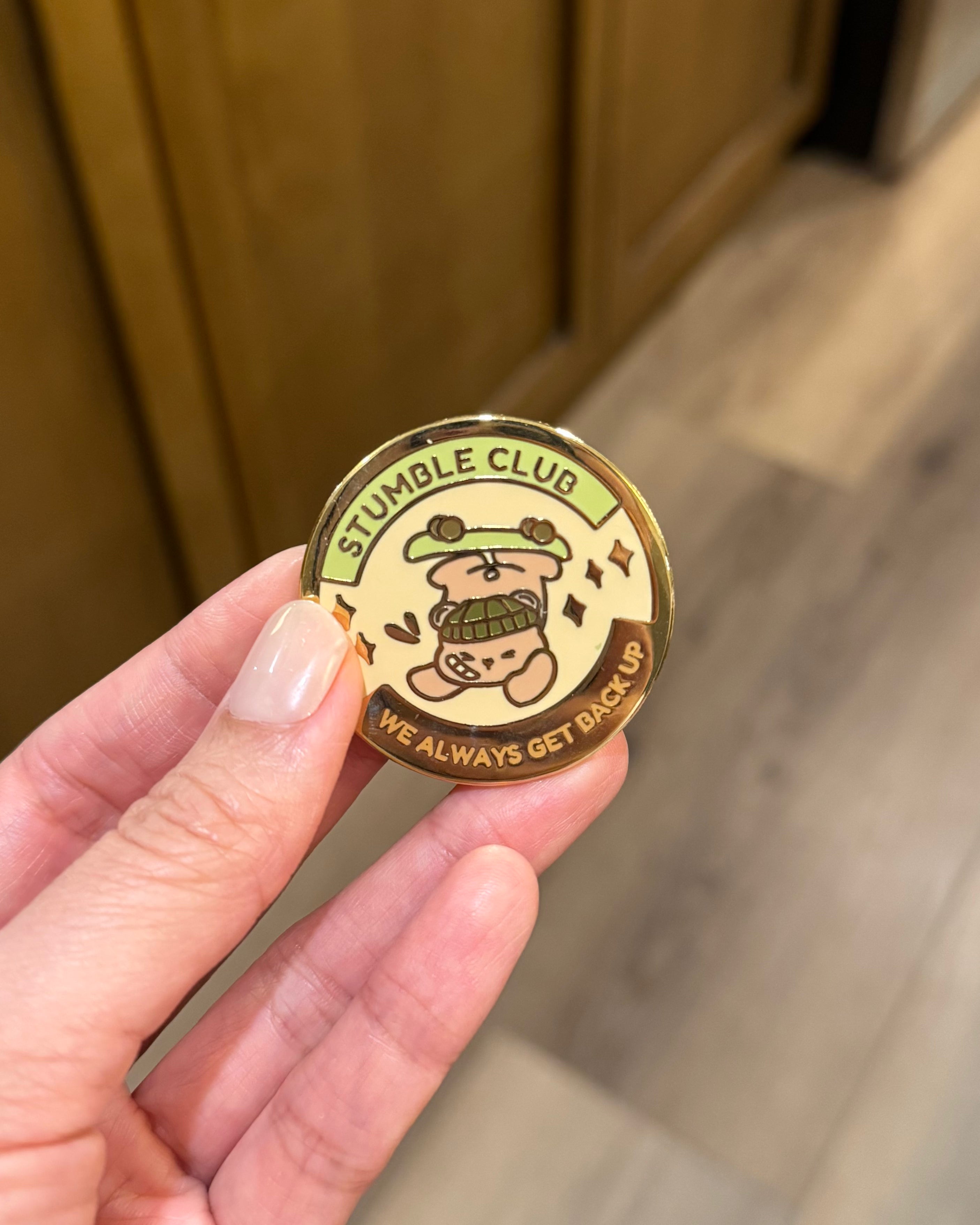 Stumble Club Pin
