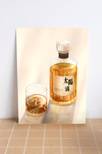 Sundroplet Whiskey Mini Print