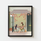 Kiki and Jiji Take a Break Poster