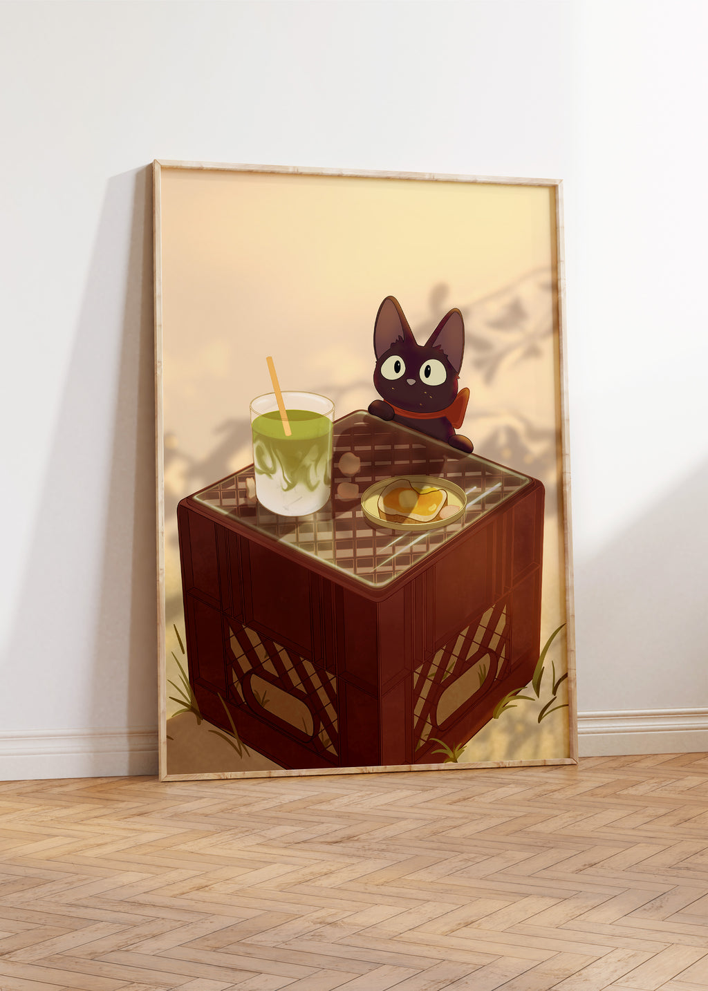 Matcha Mischief Poster