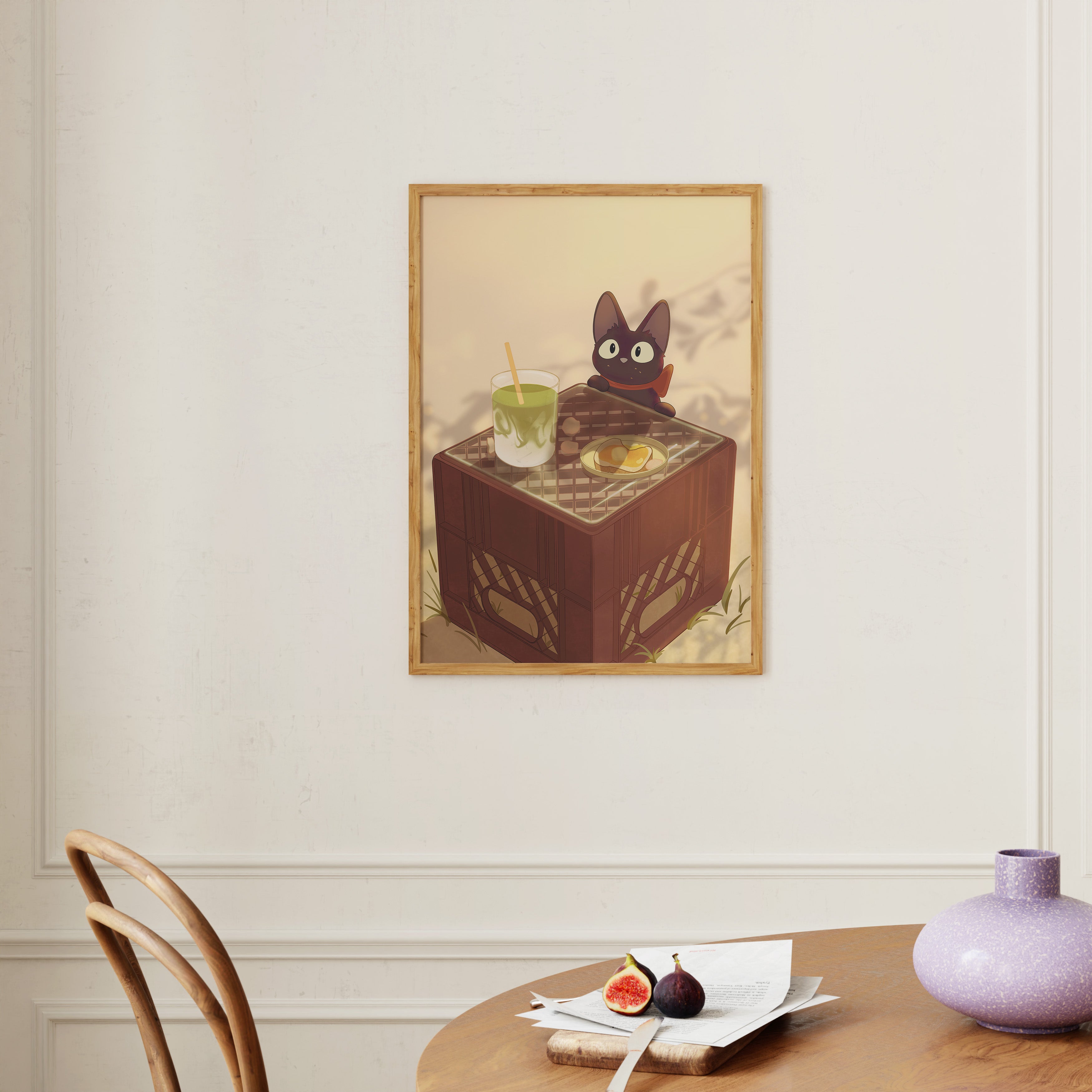 Matcha Mischief Poster