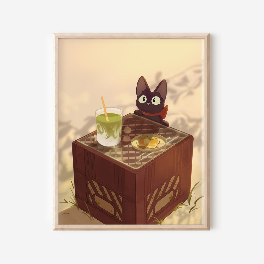 Matcha Mischief Poster