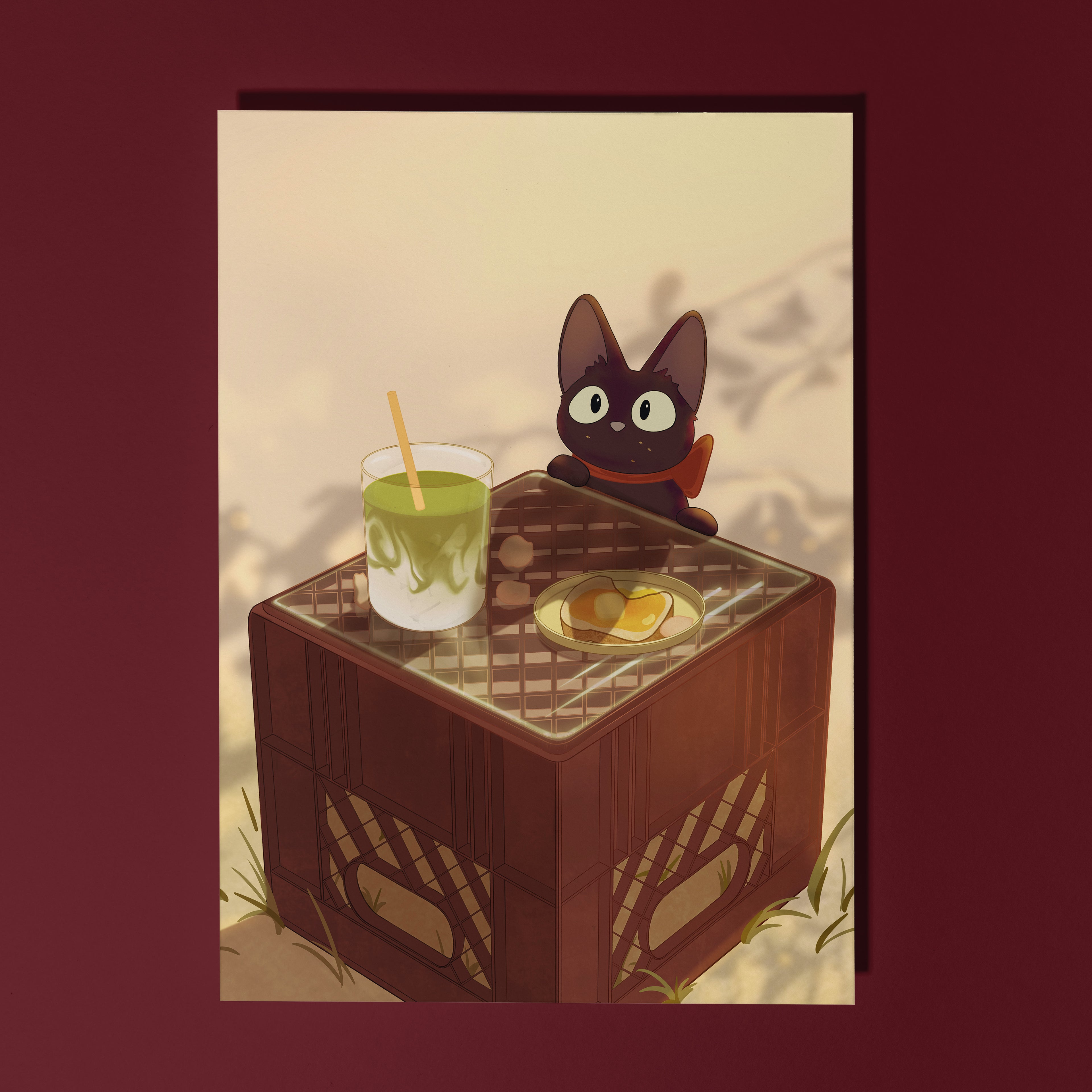 Matcha Mischief Mini Print