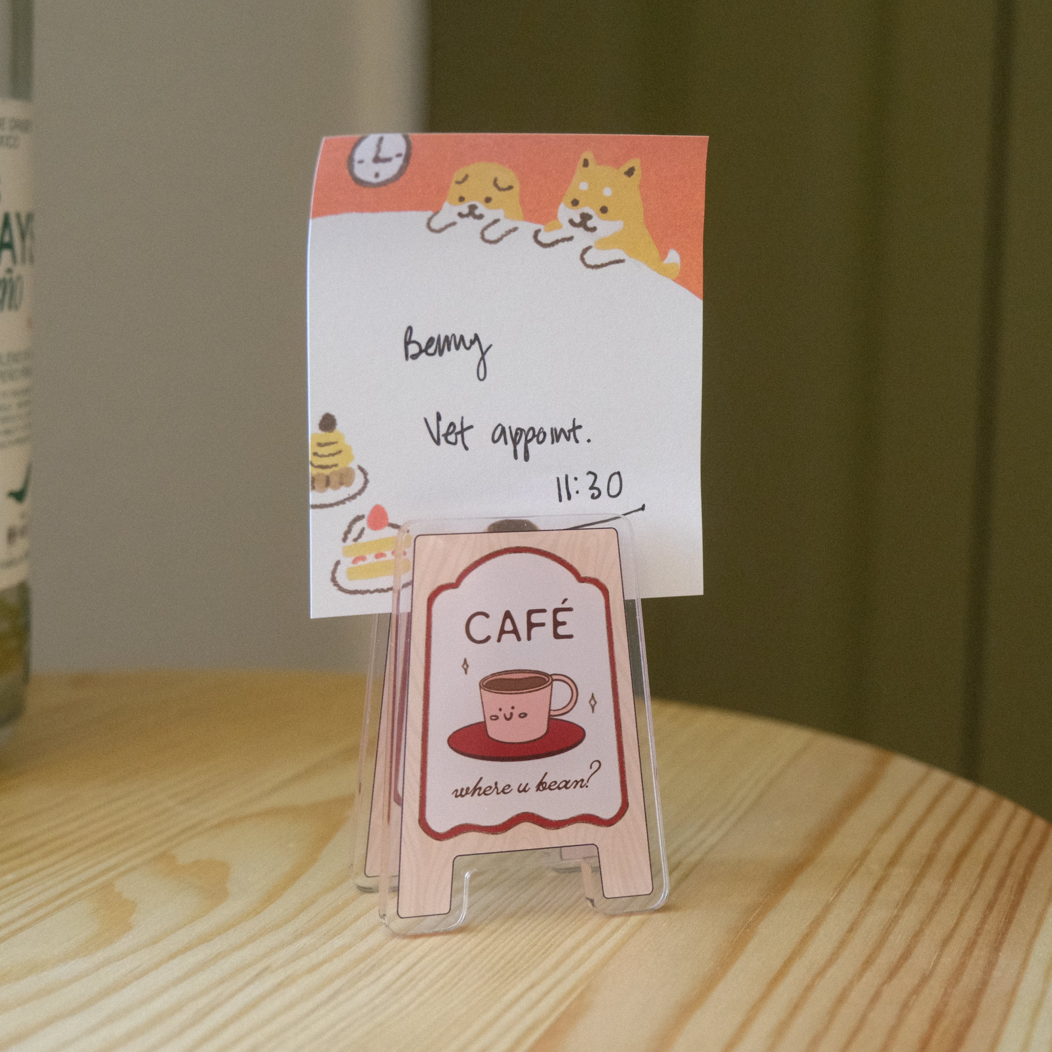 Cafe Board Picture Clip