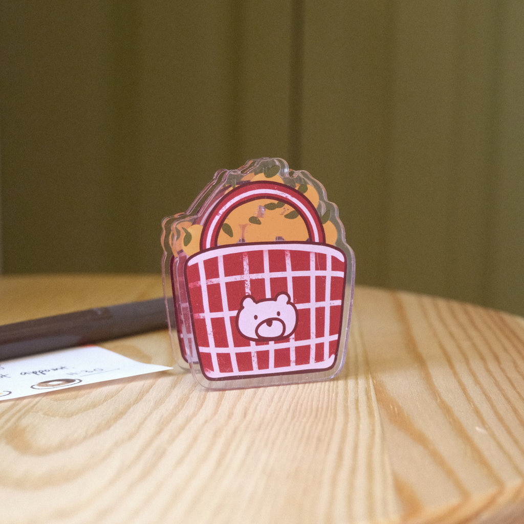 Bear Basket Picture Clip