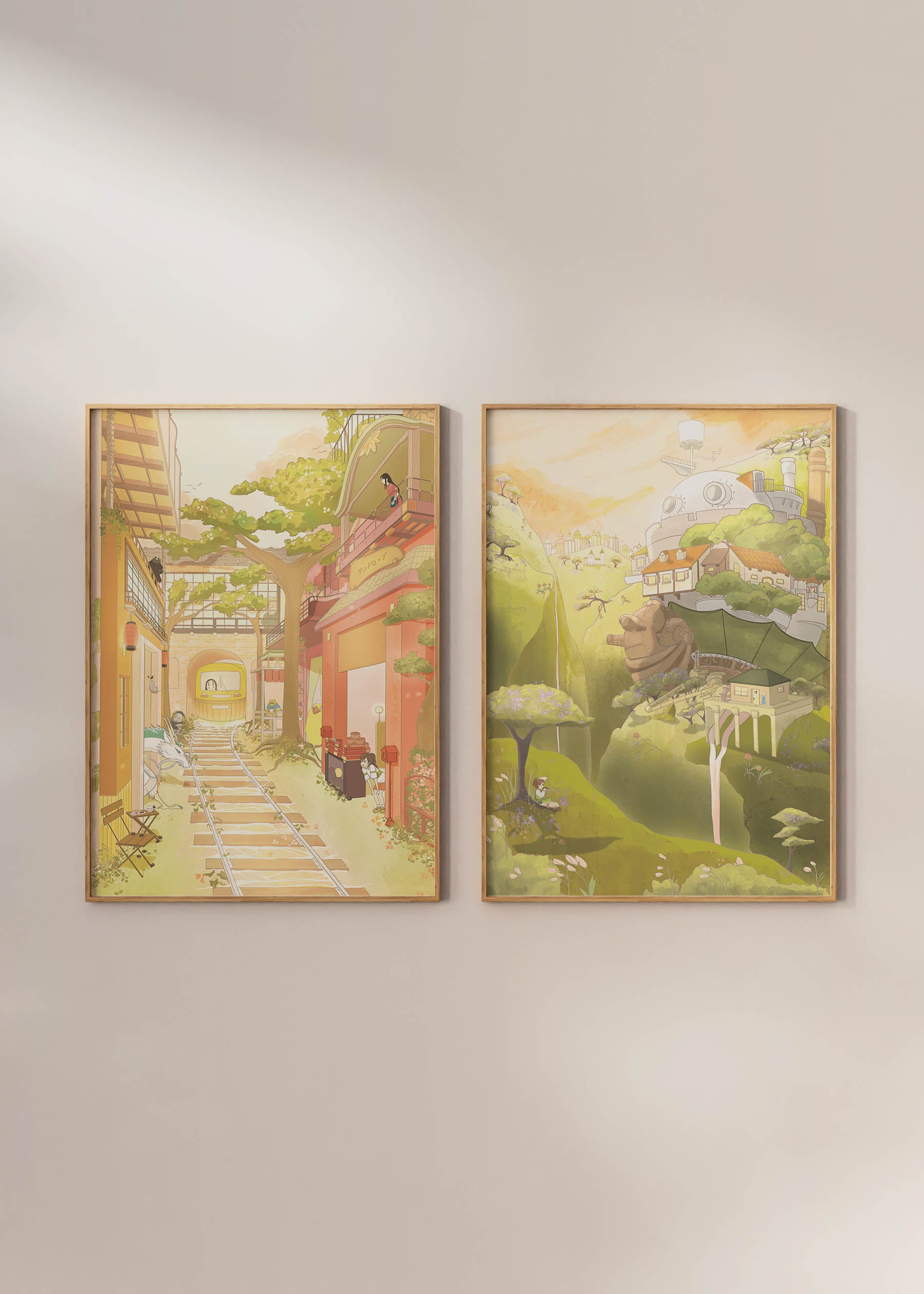 Spirited Train Poster