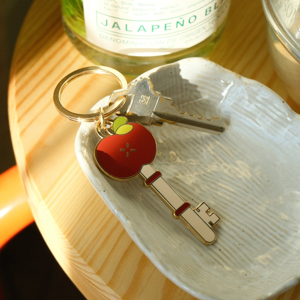 Apple Fruit Key Chain