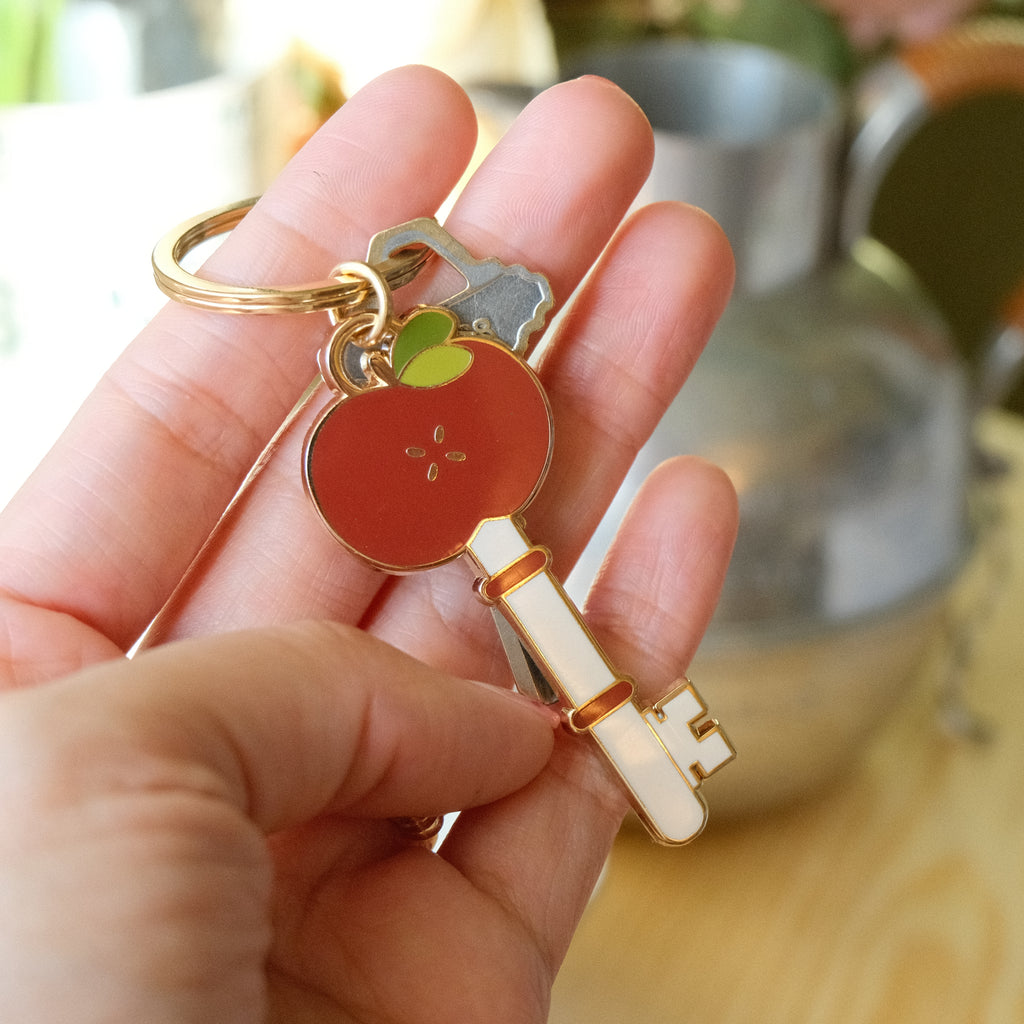 Apple Fruit Key Chain