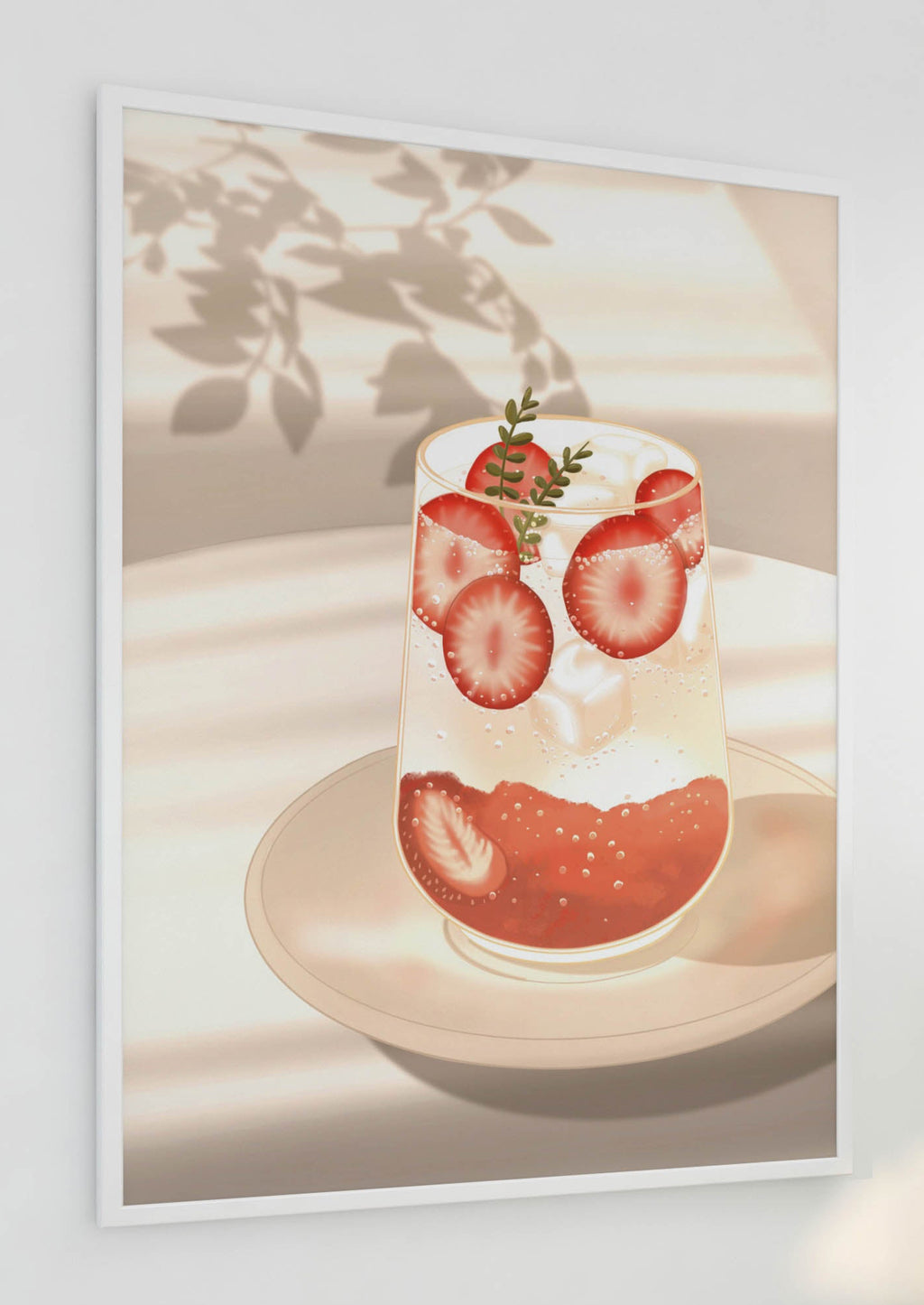 Strawberry Vibes Poster