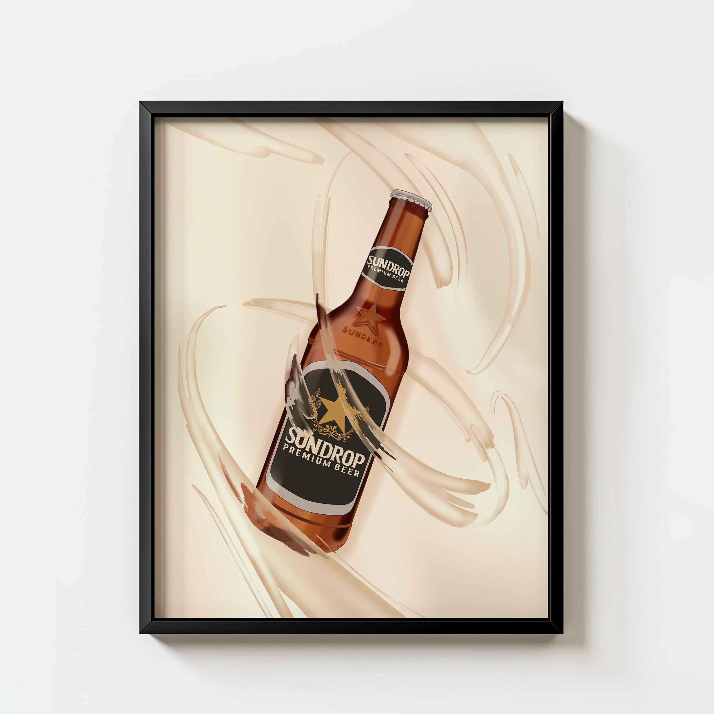 Sundrop Premium Beer Poster